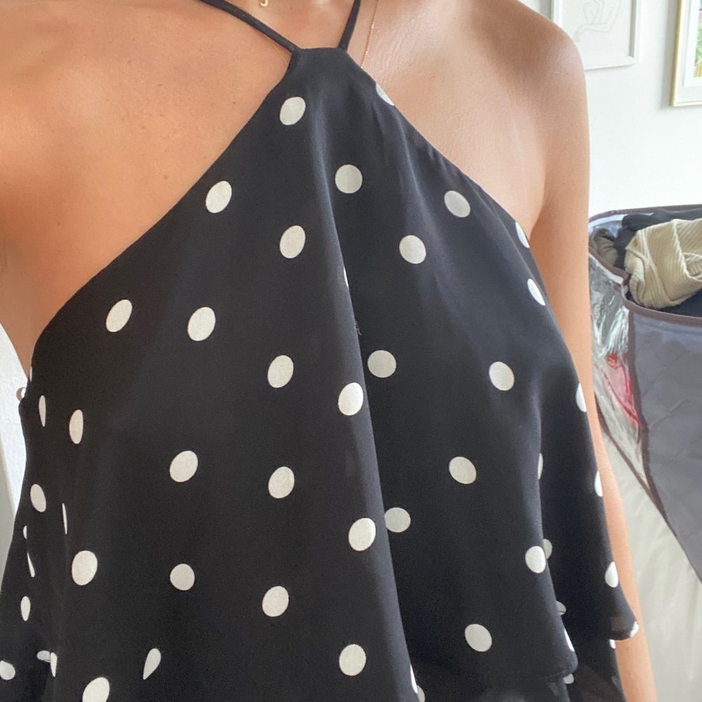 NEW! LUSH Polka Dot Top - Size Small